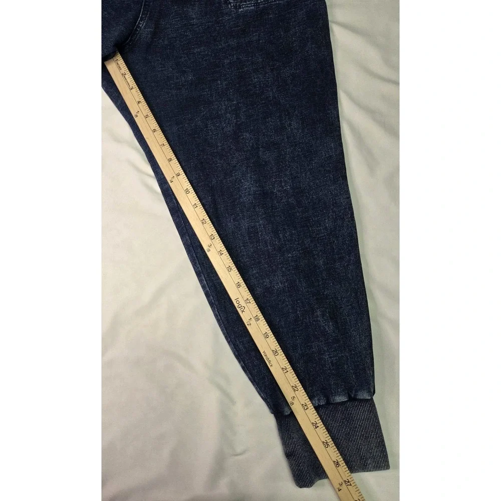 Hollister Women XL Pull-on Denim Joggers Retro Streetwear Athleisure Comfort y2k